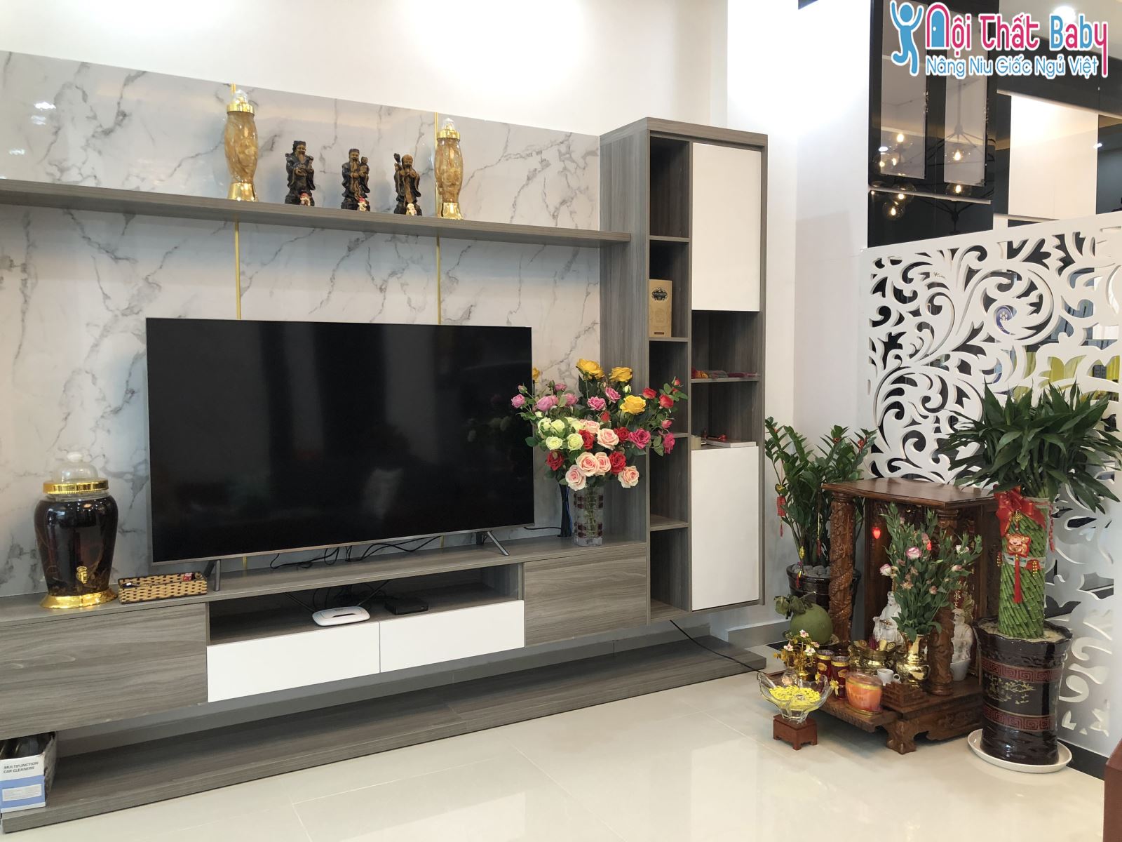 Nội thất nguyên căn sang trọng nhà chị Thương